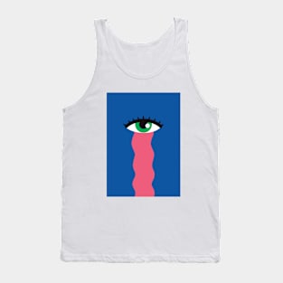 Crying eye Tank Top